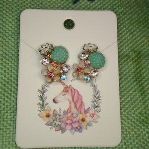 Pretty Pastel Unicorn Earrings